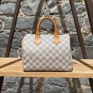 Louis Vuitton 2007 Damier Azur Speedy 25 Handbag